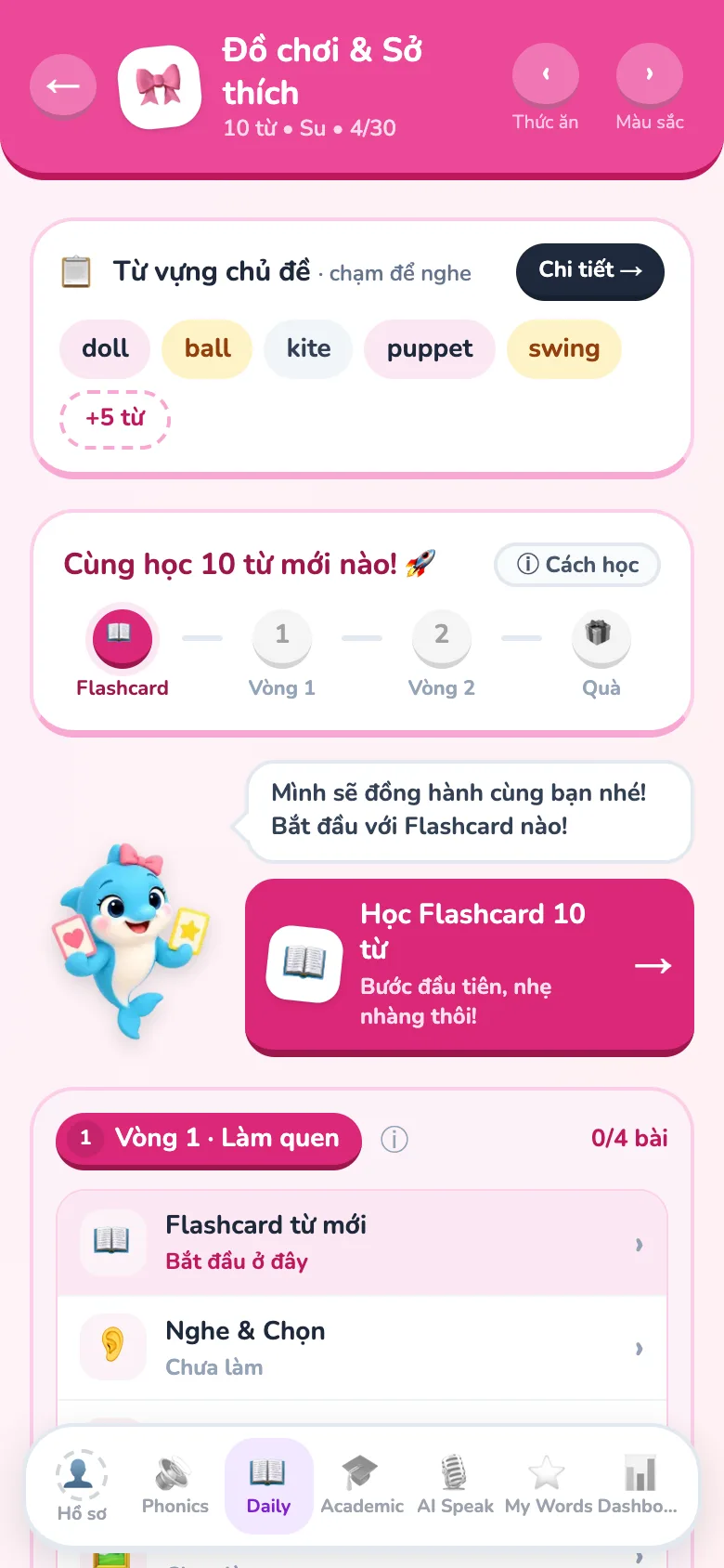 Topic hub Daily: Bubi chỉ bước học tiếp theo