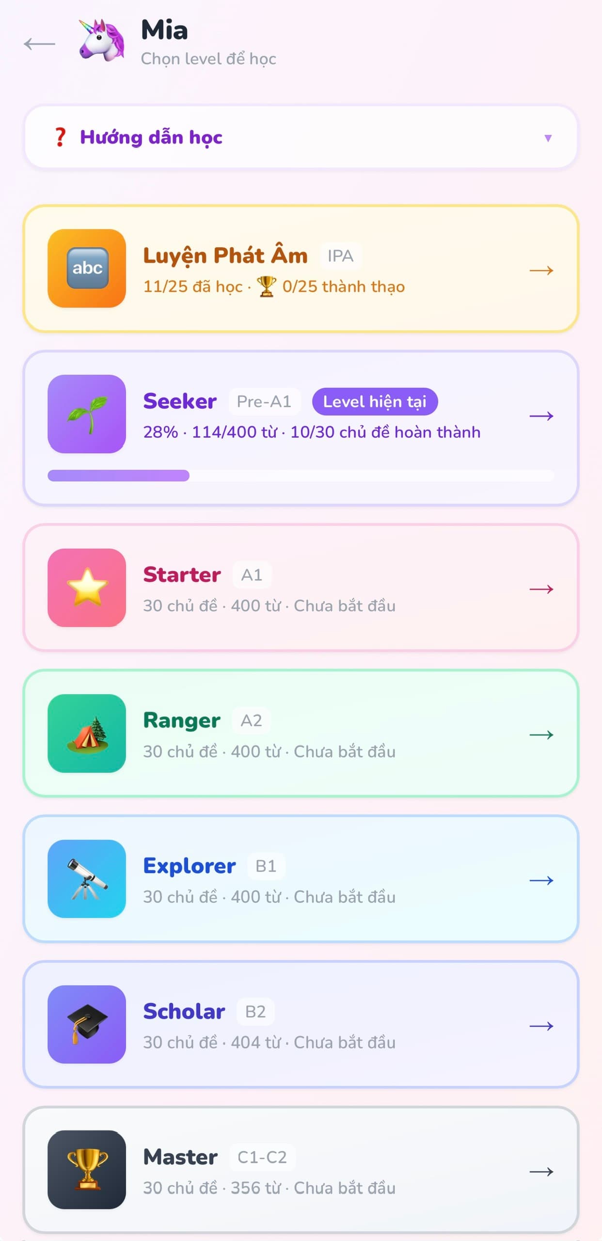 Bé Tim hoàn thành chủ đề