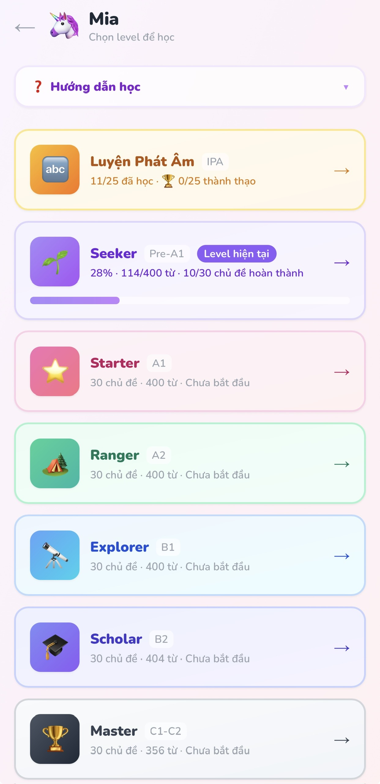 Bé Tim hoàn thành chủ đề
